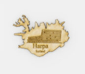 Viðarsegull -Harpan Reykjavík